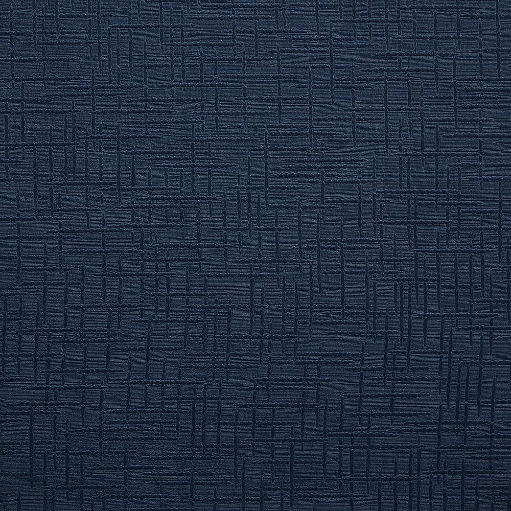 Flat close-up of the Hayden blue fabric