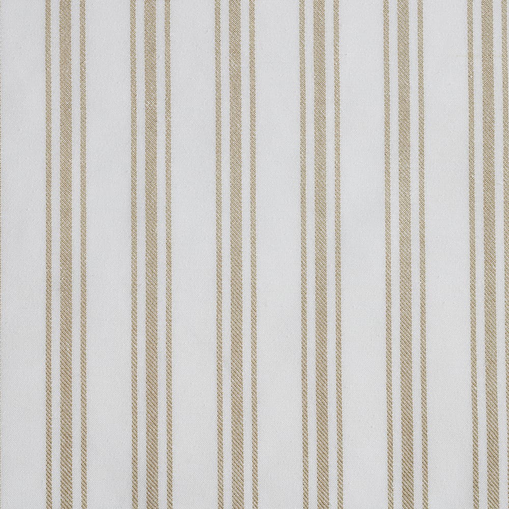 Flat close-up of the Ticking Stripe stripe fabric